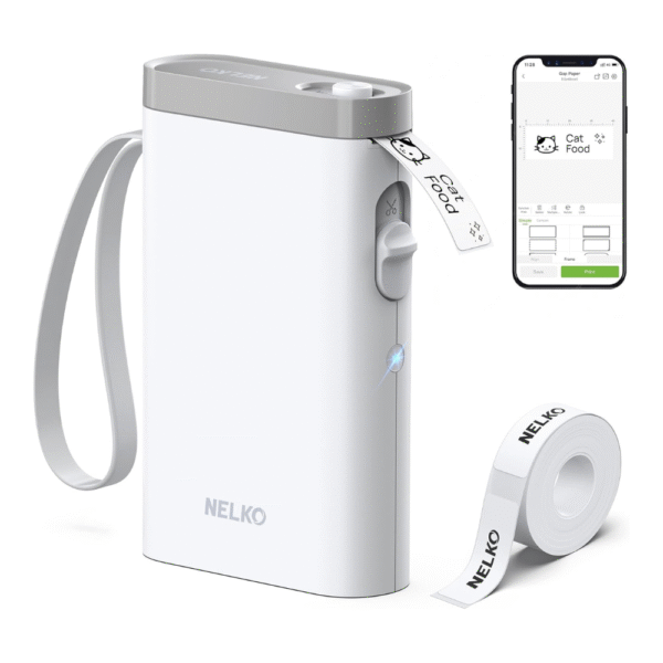 Nelko Label Maker Machine with Tape