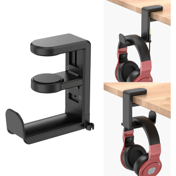 EURPMASK Rotating Headphone Stand