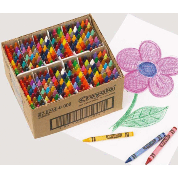 Crayola - 288 Crayons Classpack, 72 Colours