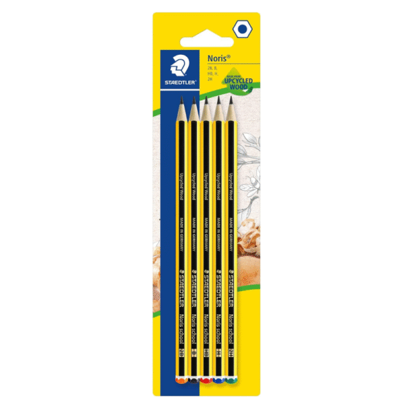 STAEDTLER 121-S BK5D Noris School Graphite Pencils