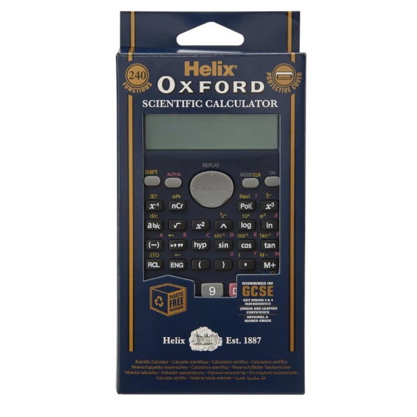 Helix Oxford Scientific Calculator for Key Stage 3 and 4 Maths